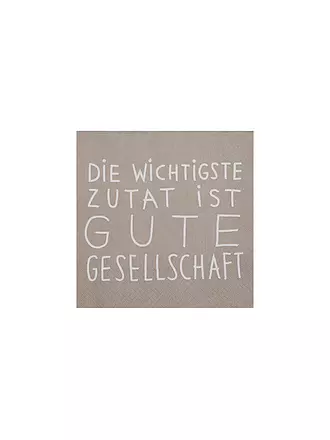 RAEDER | Lunch Servietten 33x33cm WICHTIGSTE ZUTAT | 